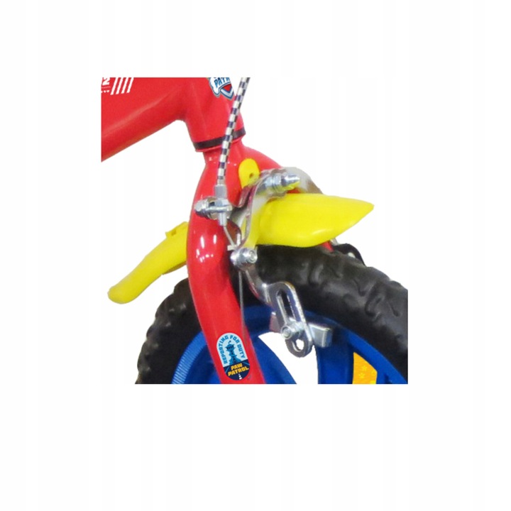 Rower dziecięcy PSI PATROL, czerwony, koła 12 cali