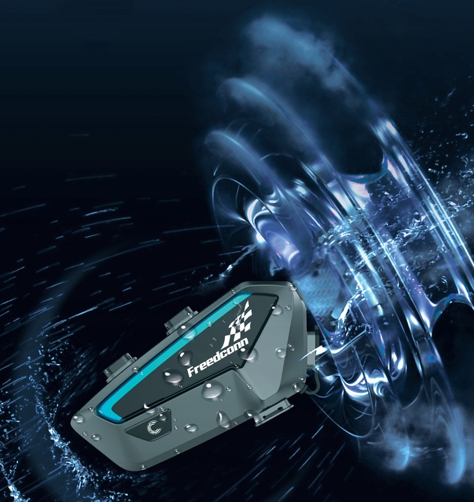 INTERKOM BLUETOOTH FX KONFERENCJA 10 OSÓB DO 2000m mówi po POLSKU