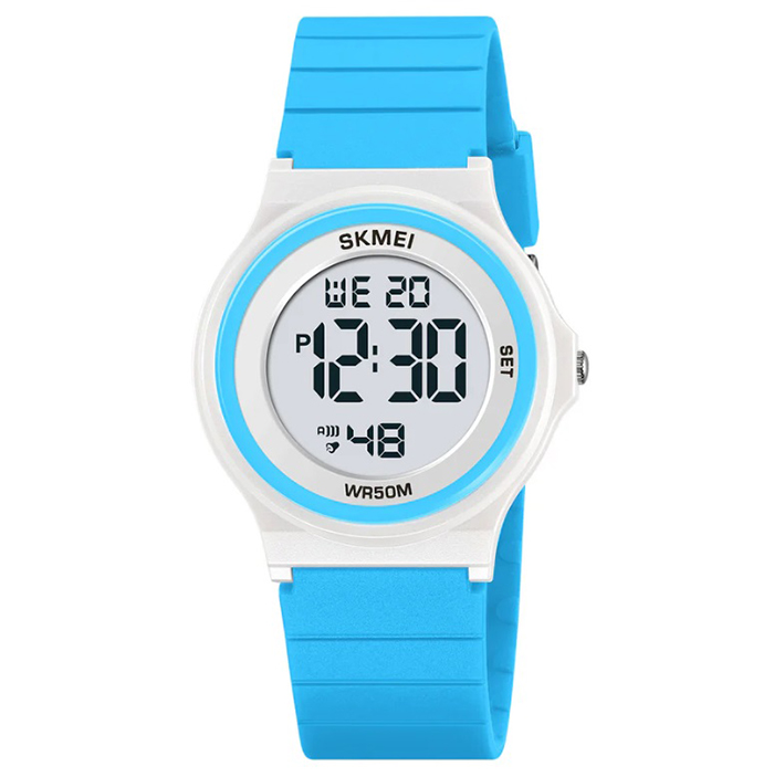 Zegarek dziecięcy SKMEI elektroniczny sportowy stoper alarm data