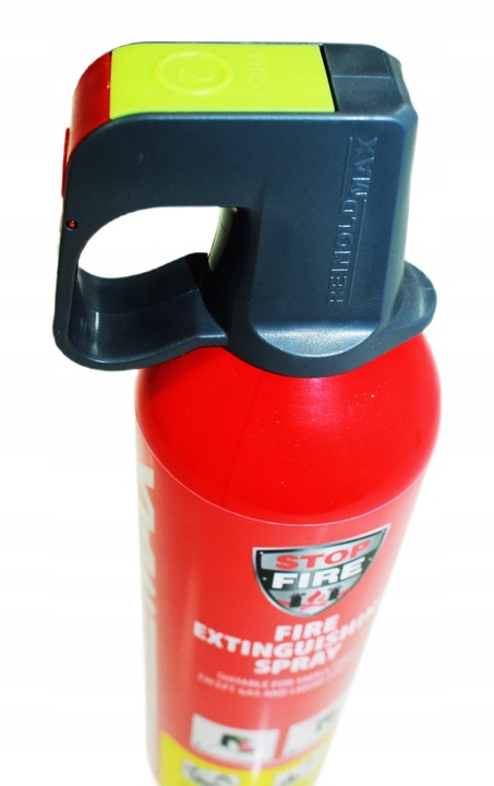 SPRAY GAŚNICA SPRAY GAŚNICZY DOMOWY 1000g A F Data Ważności 2028 r.