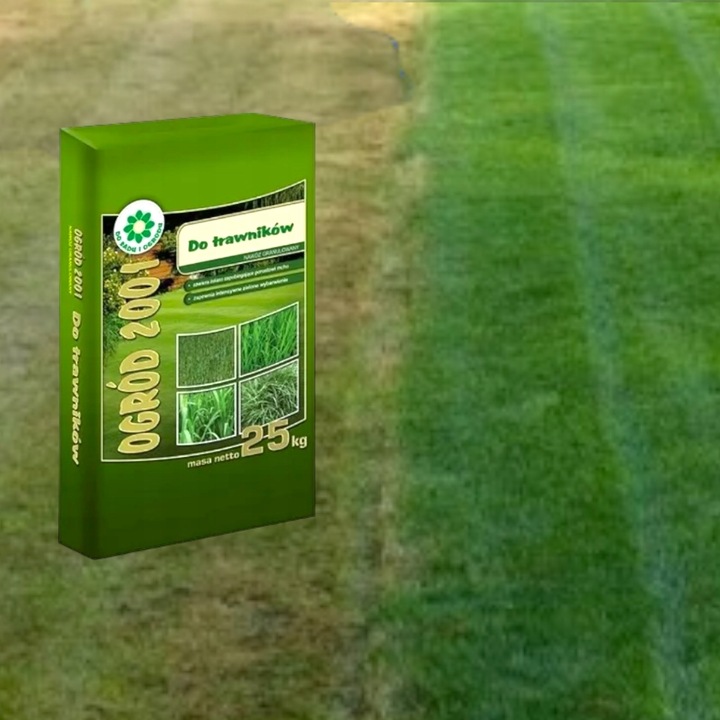 NAWÓZ TRAWNIK S 25kg TRAWY TRAWNIKA ZAGĘSZCZAJĄCY + OSMOCOTE GRATIS