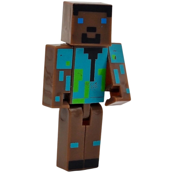 MINECRAFT - ZWSTAW 7 FIGUREK Z GRY DUŻY ZESTAW 8W1 MIECZ PIXEL ŚWIECĄCY