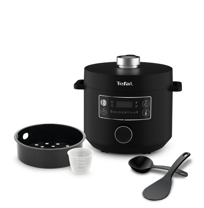 Szybkowar Tefal 5 l czarny multicooker wkłady automat