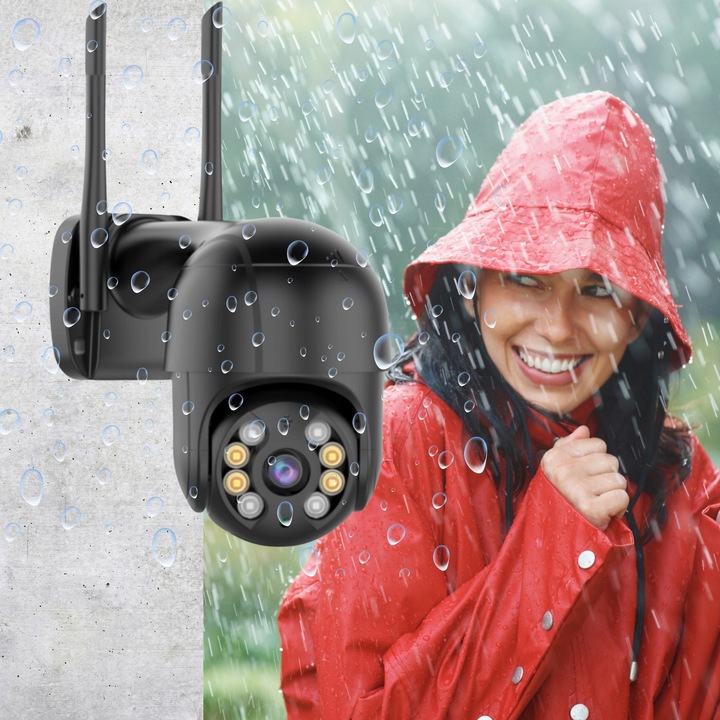 KAMERA WIFI IP SMART OBROTOWA 4MP QUAD HD MONITORING ZOOM 4X DETEKCJA ICSEE