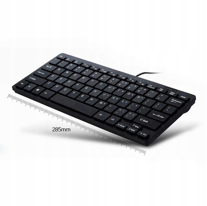 KOMPAKTOWA MINI KLAWIATURA SLIM USB