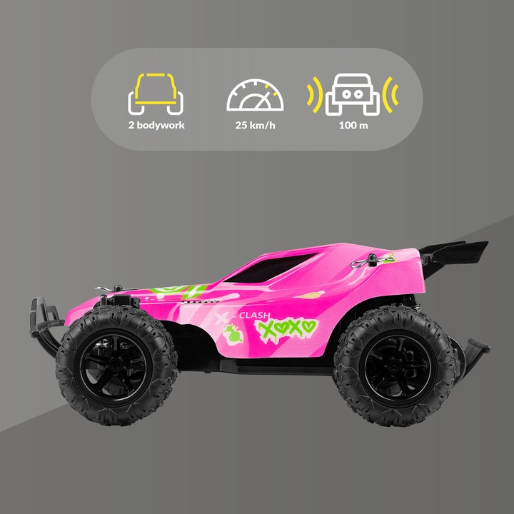 Samochód Auto RC RESORAK WYŚCIGÓWKA ZDALNIE STEROWANY 25km/h 2 KOLORY