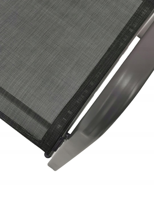 WYGODNE METALOWE NOWOCZESNE KRZESŁO OGRODOWE TARAS BALKON MAJORKA CZARNY