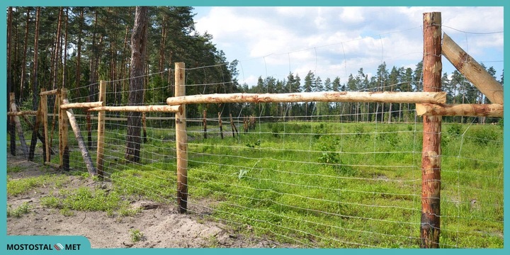 SIATKA LEŚNA ogrodzeniowa 180/19/10L 25mb oczka KWADRATY 10x10 GĘSTA gratis