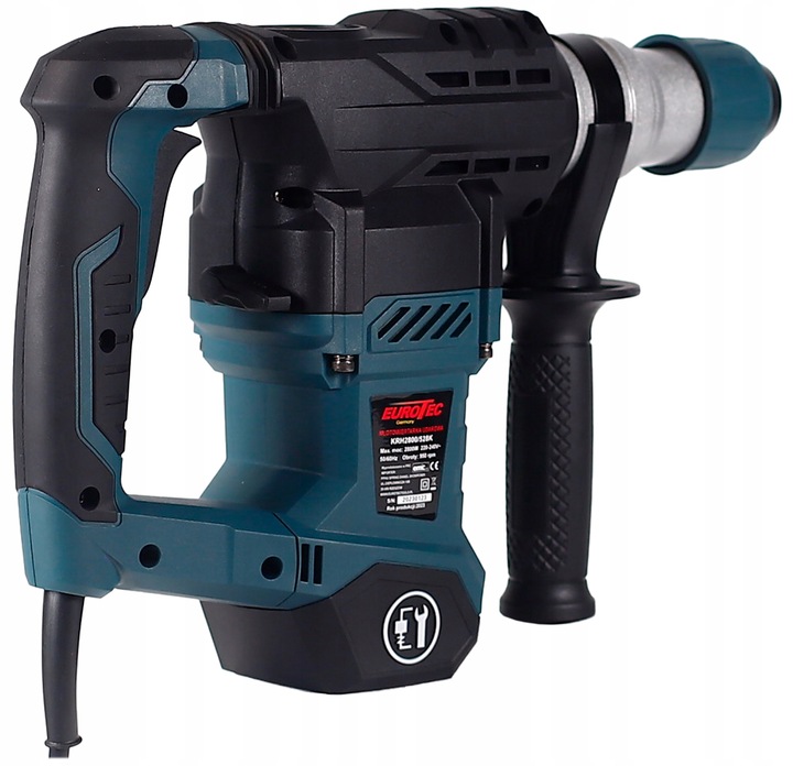 MŁOTOWIERTARKA MŁOT UDAROWY WIERTARKA SDS+ UDAR DŁUTA WIERTŁA +WALIZKA SMAR