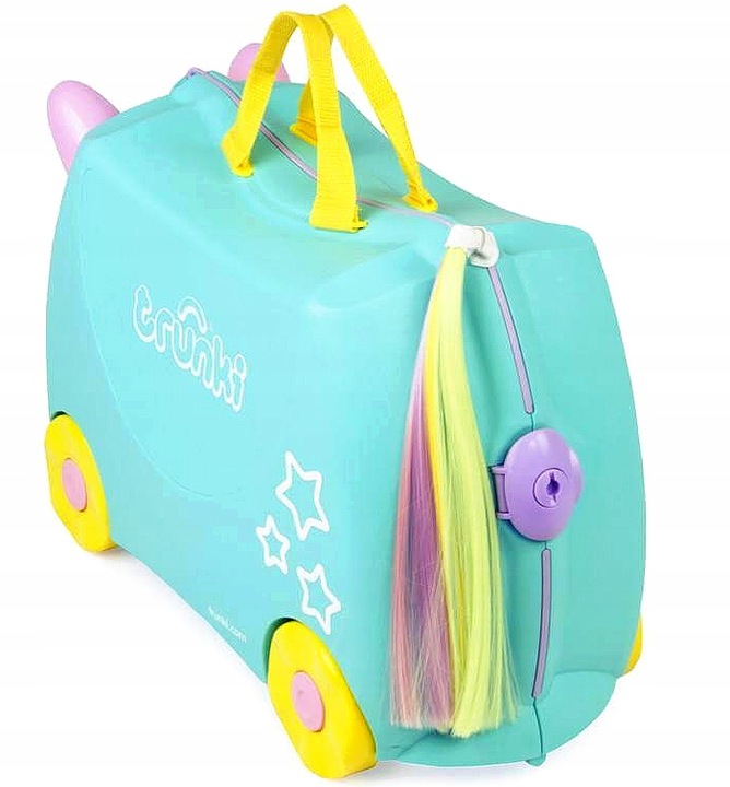 WALIZKA TRUNKI JEŻDŻĄCA WALIZECZKA JEŹDZIK UNICORN