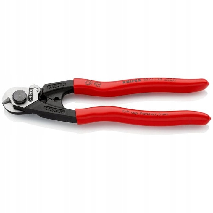NOŻYCE DO LIN STALOWYCH 95 61 190 KNIPEX