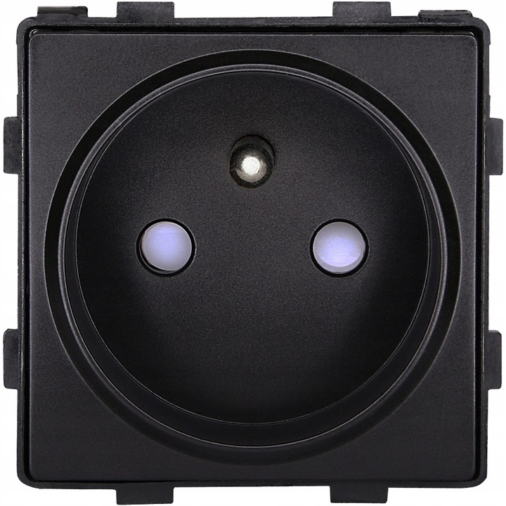 Gniazdo Podwójne Szklane Szkło Zestaw Ramka Podwójna i 2 x Gniazdko MIUUN