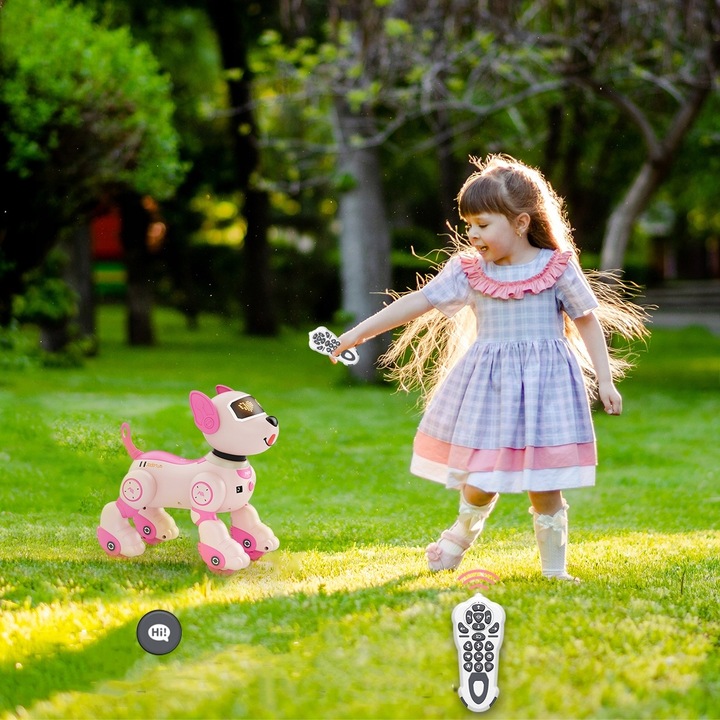 ROBOT INTERAKTYWNY PIES PIESEK ZDALNIE STEROWANY PROGRAMOWANY 20+ FUNKCJE