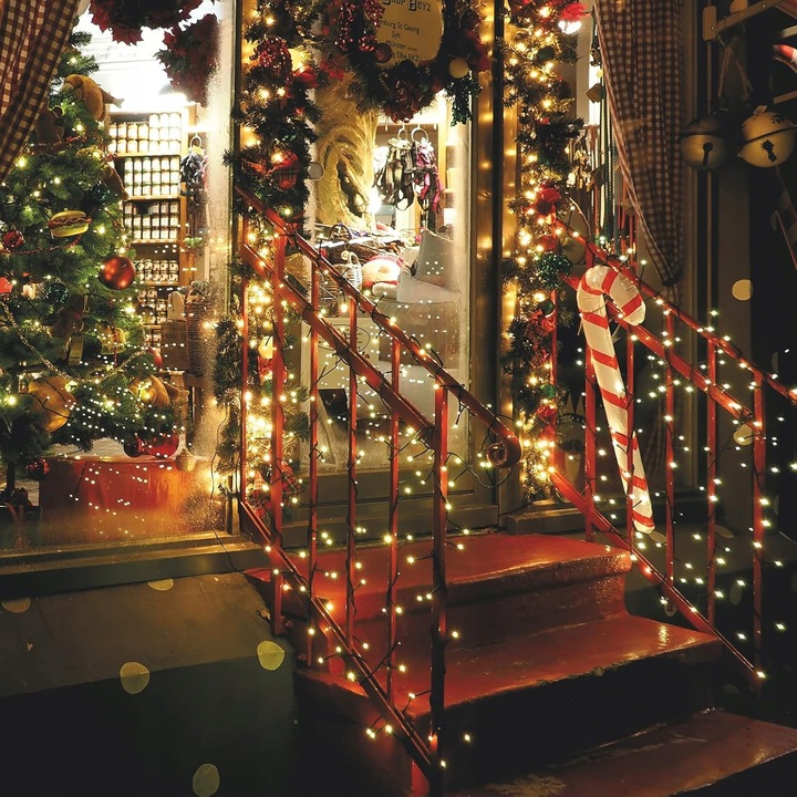 Lampki choinkowe Łańcuch 26m Sekey 360 diod LED Biały ciepły z pilotem