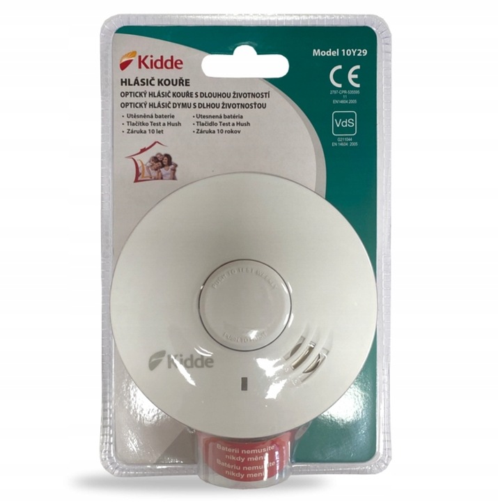 Czujnik przeciwpożarowy dymu KIDDE 10Y29