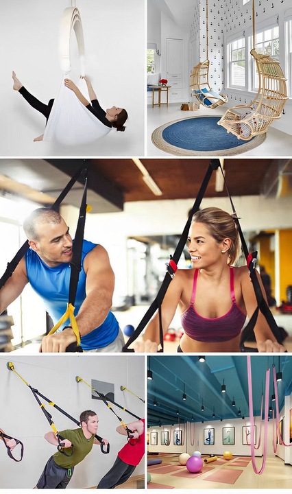 HAK MOCOWANIE SUFITOWE STALOWY UCHWYT DO MONTAŻU PASÓW TRX HUŚTAWKI WORKA