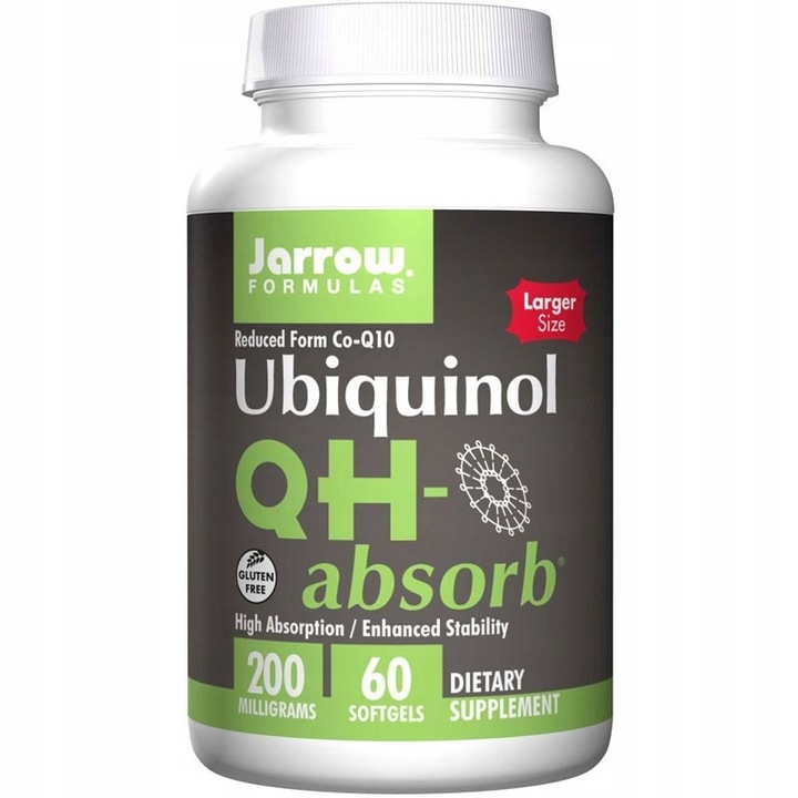Jarrow Formulas Ubiquinol QH-absorb 200mg 60 kaps