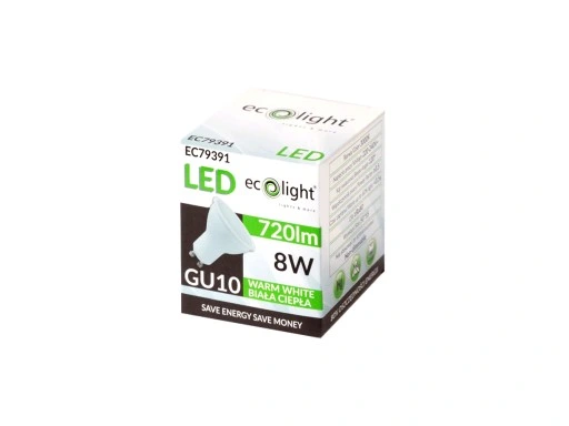 10x Żarówka LED GU10 5W 6500K biała zimna 400lm