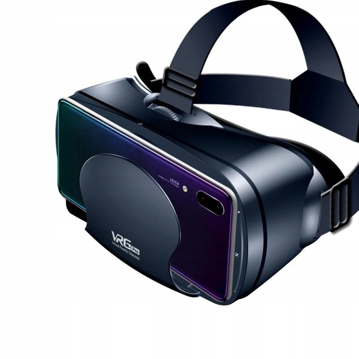 Okulary gogle 3D VR VRG PRO ze słuchawkami do smartfona do 7 cali