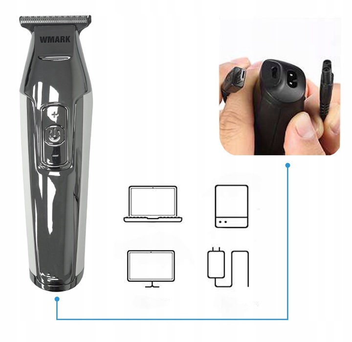 MASZYNKA DO STRZYŻENIA WŁOSÓW BRODY CIAŁA GOLARKA