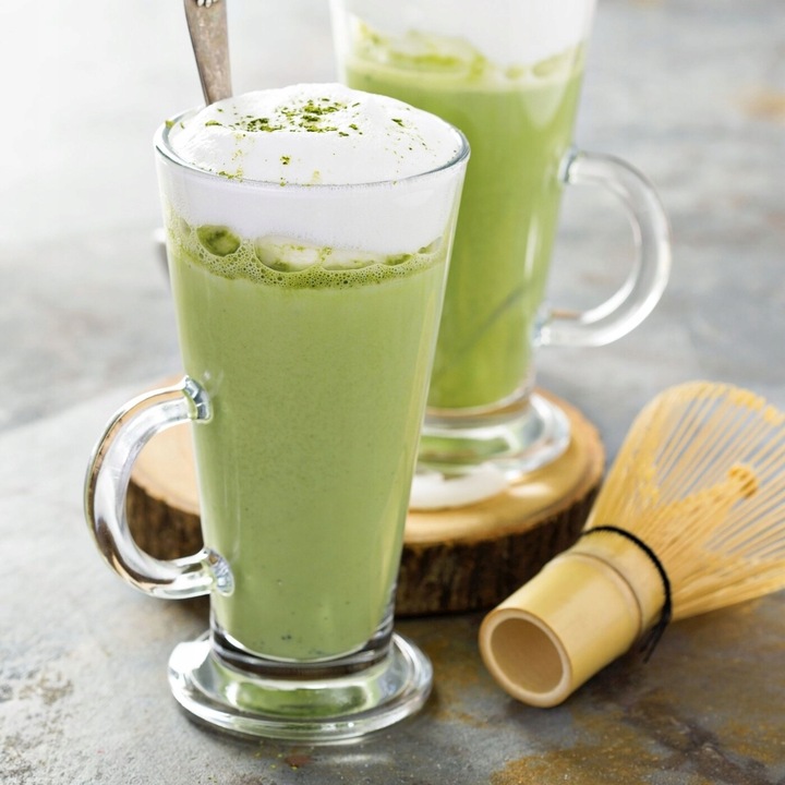 Wysokie SZKLANKI DO LATTE herbaty ZESTAW SZKLANEK do kawy 6szt + ŁYŻECZKI