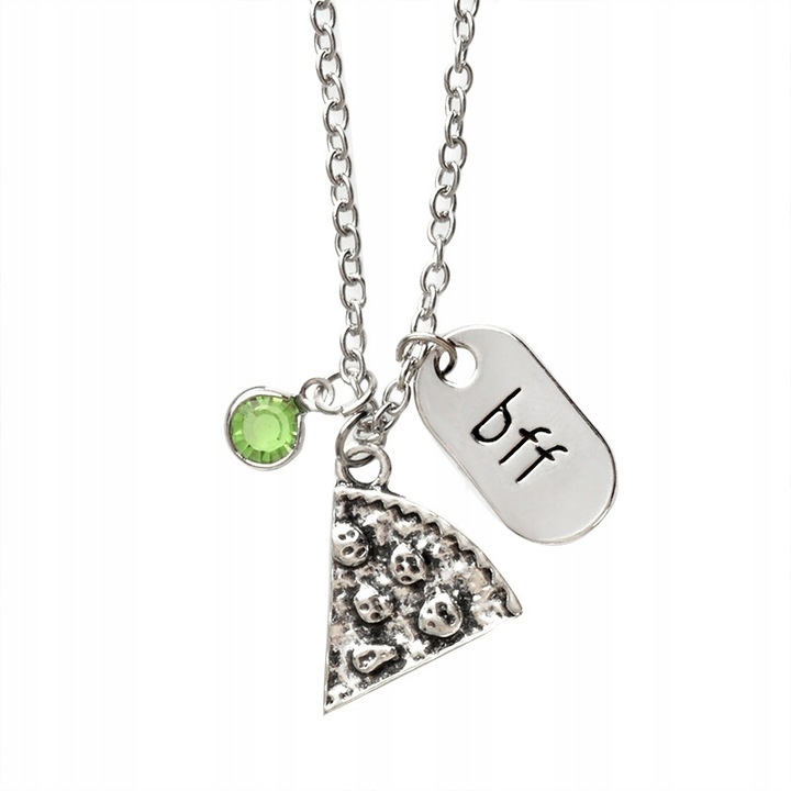 NASZYJNIK 6 PRZYJACIÓŁ BFF PIZZA 6SZT B1000