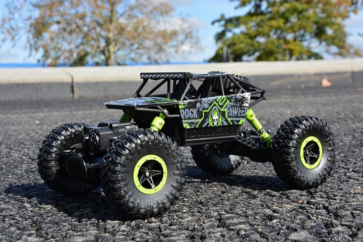 SAMOCHÓD RC ROCK CRAWLER 4x4 DWA SILNIKI AUTO TERENOWY