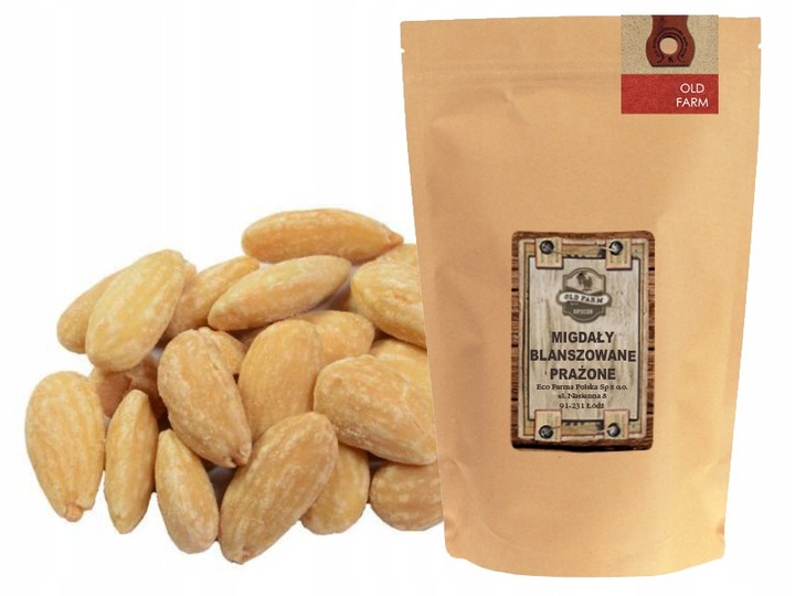 Migdały blanszowane 1 kg migdał