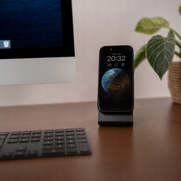 ŁADOWARKA INDUKCYJNA BEZPRZEWODOWA DO MAGSAFE STOJAK DO IPHONE 12 13 14 15