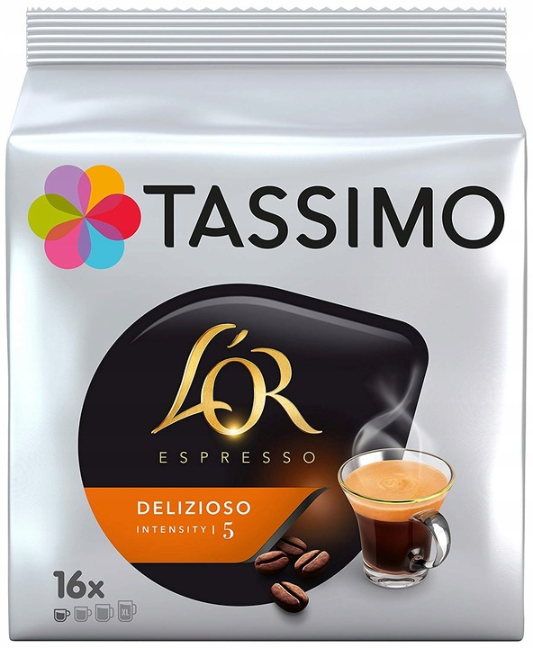 Kapsułki TASSIMO Jacobs LOR Espresso Delizioso 16