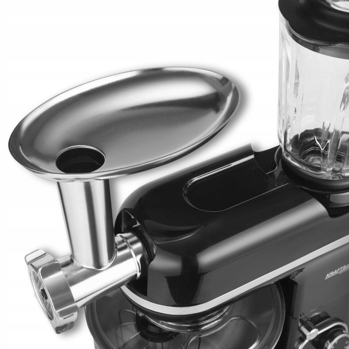 ROBOT PLANETARNY KUCHENNY MIKSER Z MISĄ BLENDER SZKLANY I MASZYNKA DO MIĘSA