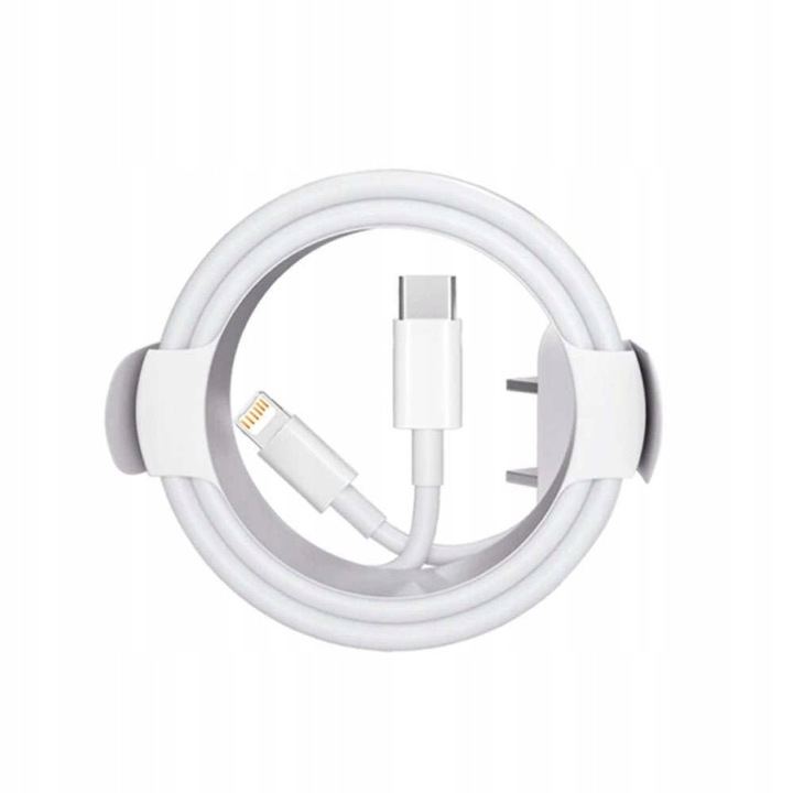 ŁADOWARKA SIECIOWA USB-C DO IPHONE 11 12 13 14 15 PRO MAX + KABEL LIGHTNING