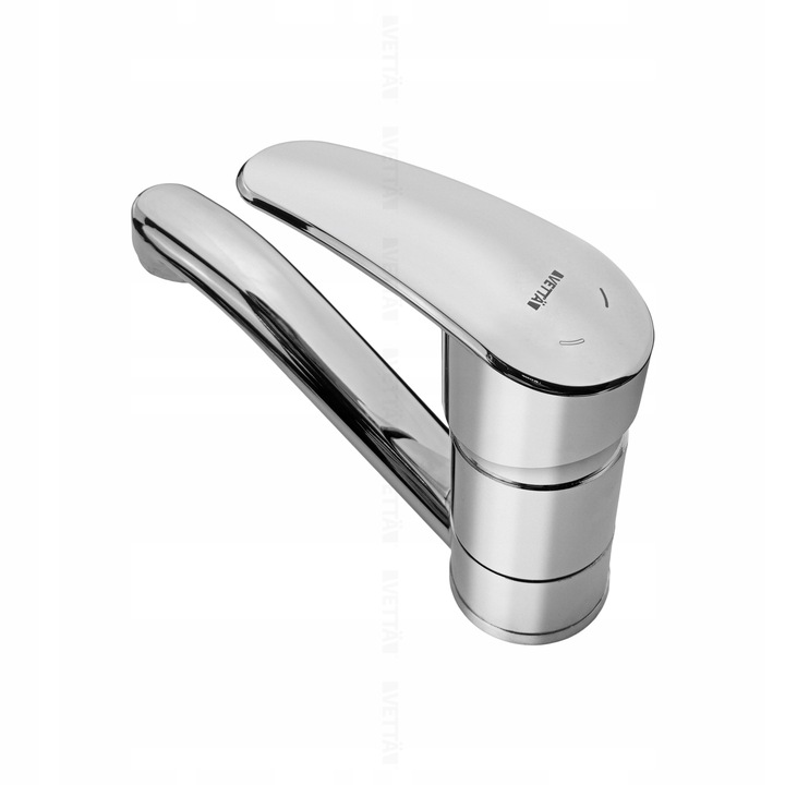 Bateria umywalkowa stojąca kran do umywalki zlewu chromowa niska VETTÄ