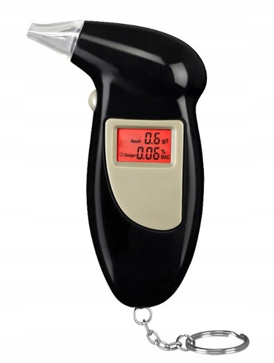 ALKOMAT LCD ALKOTEST + 4 KOŃCÓWKI WYMIENNE USTNIKI