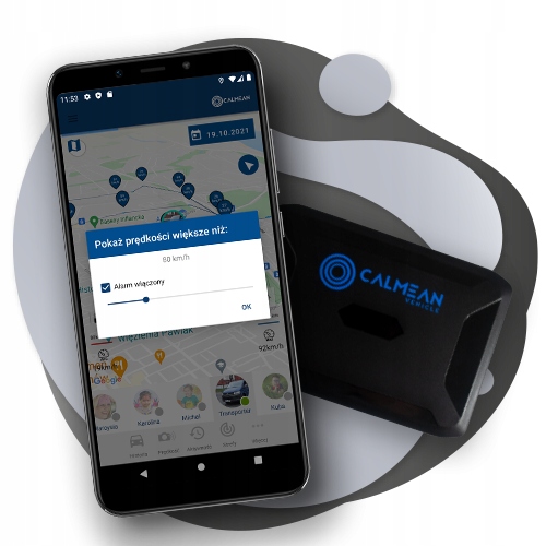 Lokalizator GPS Samochodu 120dni SIM CALMEAN