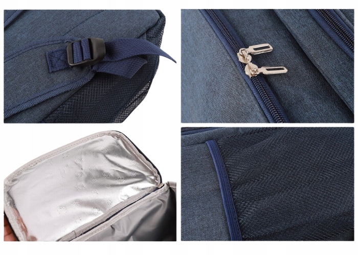 Plecak termiczny Chłodzący plecak lodówka granat 18 L