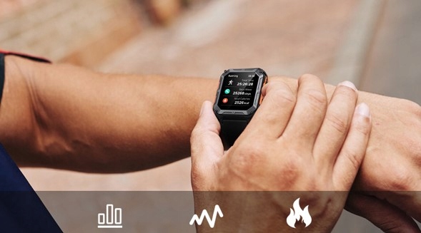 CUBOT C2OPRO SMARTWATCH PANCERNY PULS ROZMOWY TEL