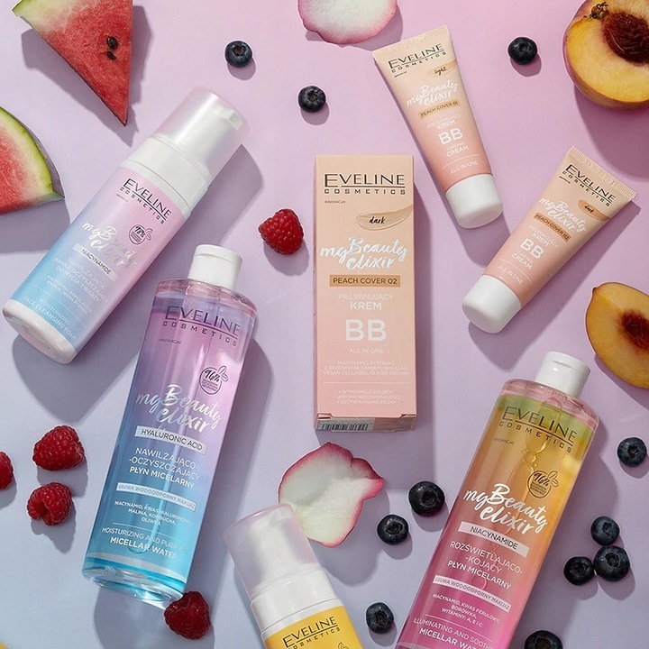 Eveline Krem BB My Beauty Elixir Peach Cover 01