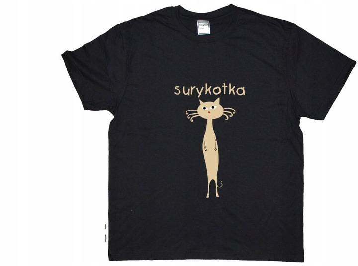 MĘSKA KOSZULKA SURYKATKA SURYKATKI WZORY s1c