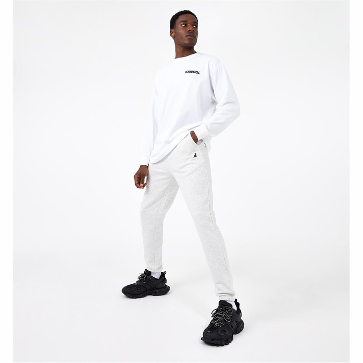 dres KANGOL spodnie dresowe + bluza z kapturem r L