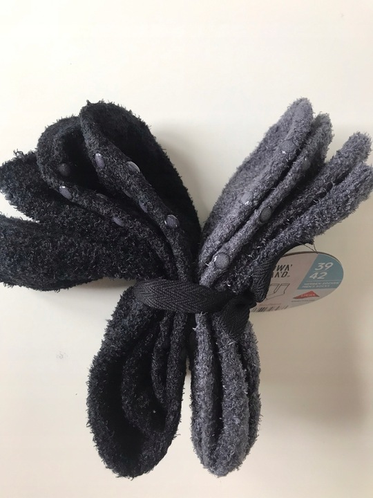 Ciepłe skarpety bukla 2p. puszyste do spania 39-42