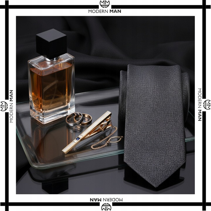 Spinka do krawata + PUDEŁKO złota klasyczna modna prezent dla Niego