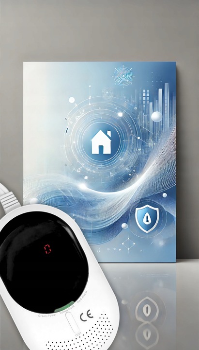 Czujnik Czadu Gazu Ziemnego Detektor Tlenku Węgla CERTYFIKOWANY 85dB LCD