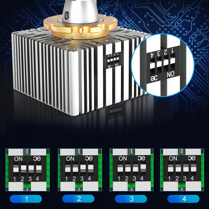 ŻARNIKI ŻARÓWKI XENON LED XSTORM R25 D3S D3R P&P CANBUS 25000LM 70W