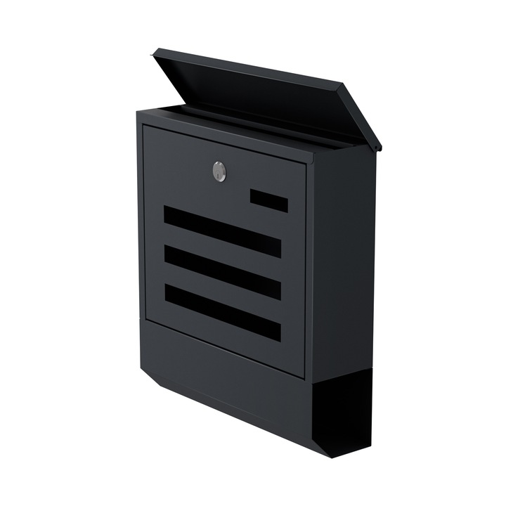 Skrzynka NA LISTY Gazety Pocztę Ulotki Gregman Post 20 Graphite