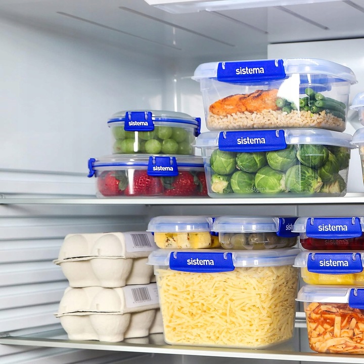 Pojemnik na Żywność Sistema Klip It 4szt 300ml