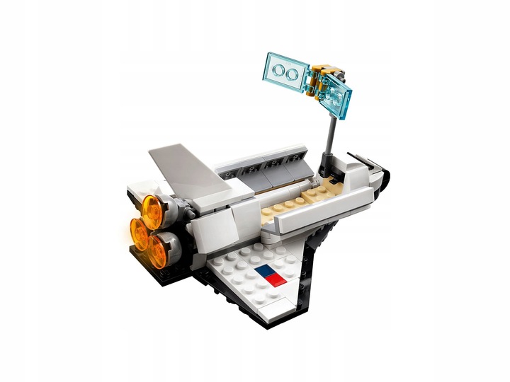 LEGO Creator 3w1 Prom kosmiczny 31134 + Torba LEGO