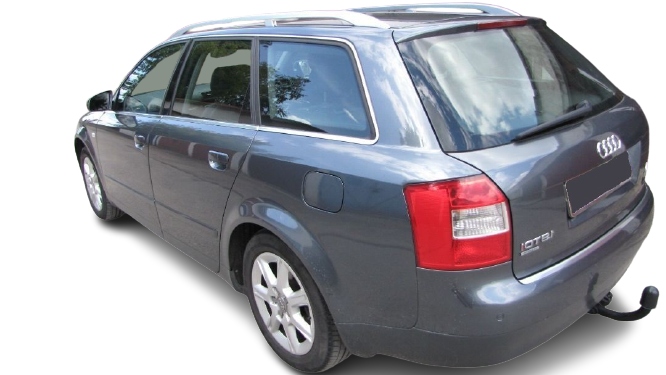 HAK HOLOWNICZY + MODUŁ 7-PIN DO AUDI A4 B6 B7 SEDAN+KOMBI 2000kg