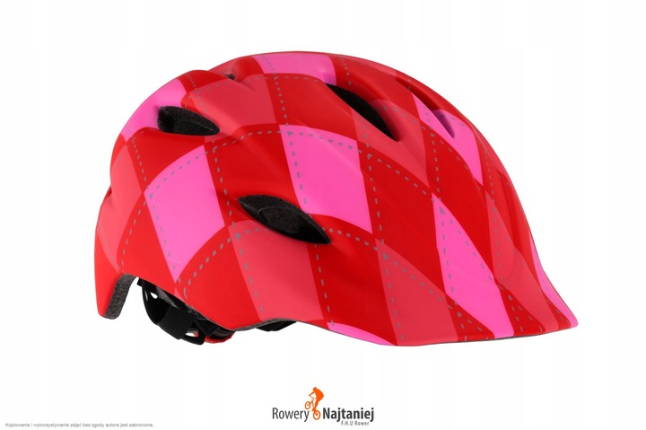 Kask rowerowy KROSS INFANO różowy S (52-56 cm)