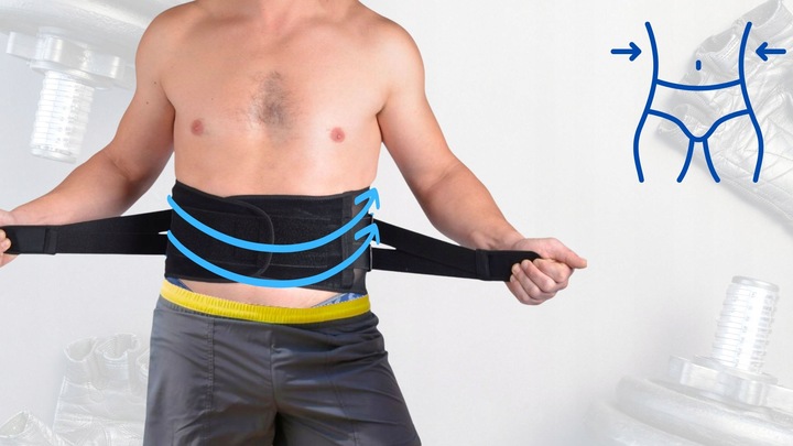 PAS STABILIZUJĄCY KRĘGOSŁUP LĘDŹWIOWY GORSET XXL